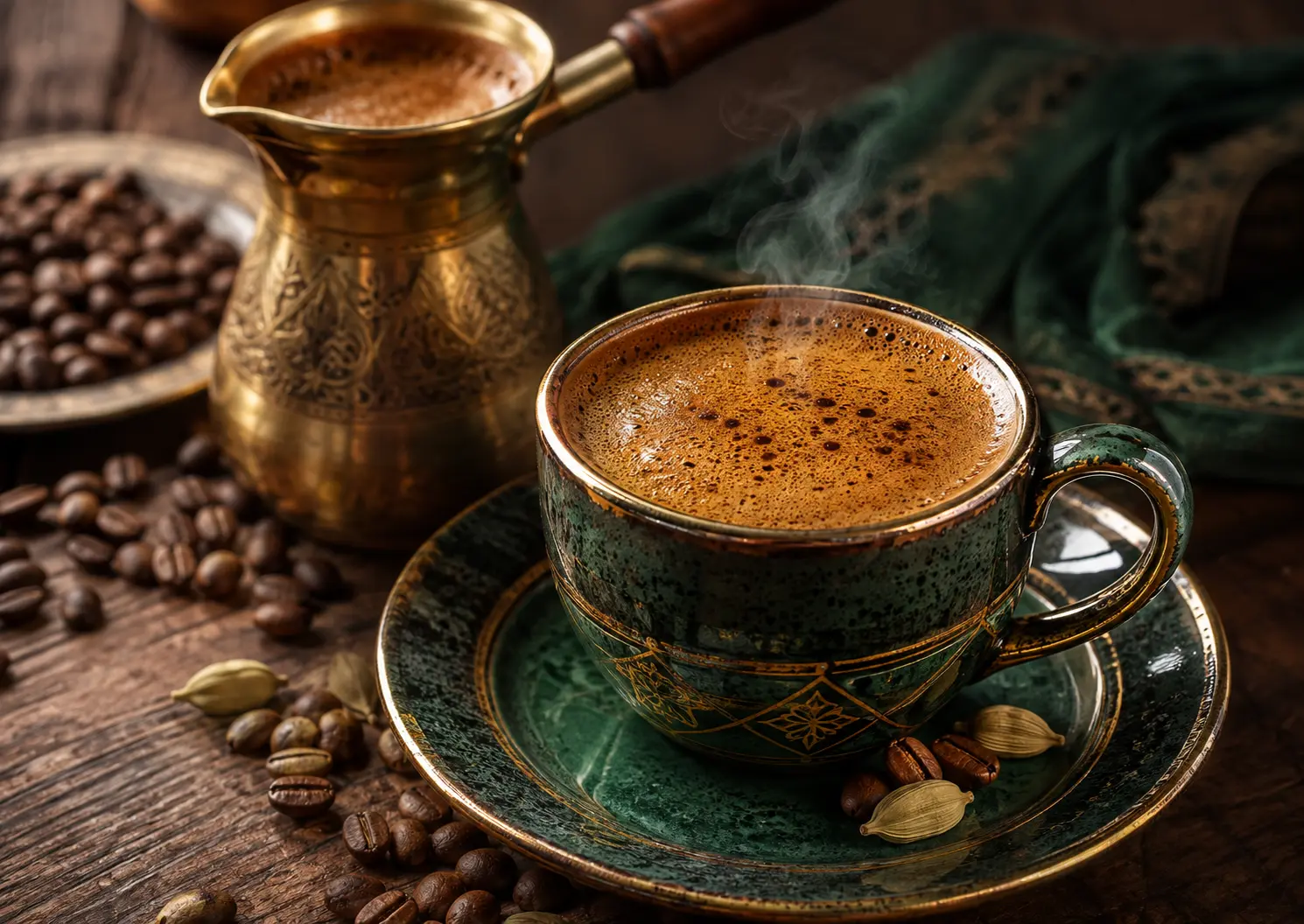 فنجان بن محوج بوش غني.